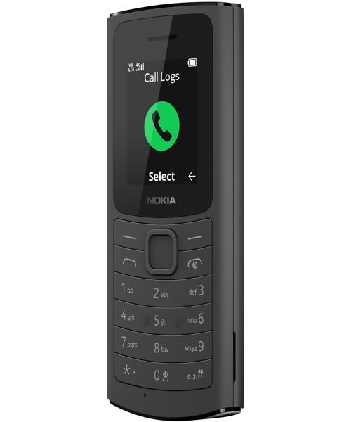 Nokia 110 4G Dual SIM Black