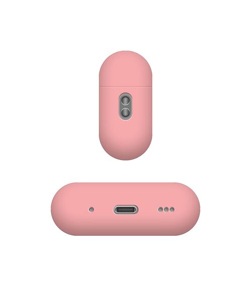 FIXED Silky Ultratenké silikonové pouzdro pro Apple AirPods Pro 2 Pink