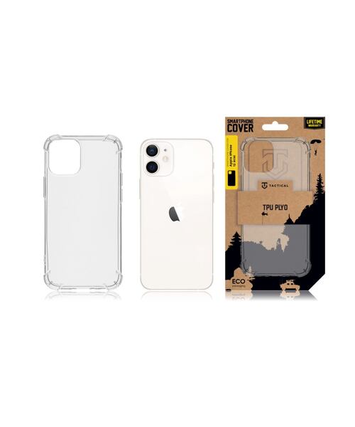 Tactical TPU Plyo Kryt pro Apple iPhone 12 Mini Transparent