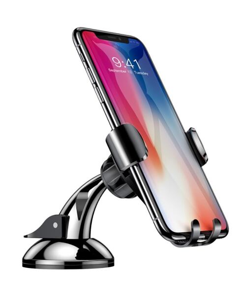 Baseus SUYL-XP0S Osculum Gravity Držák do Auta Black/Silver