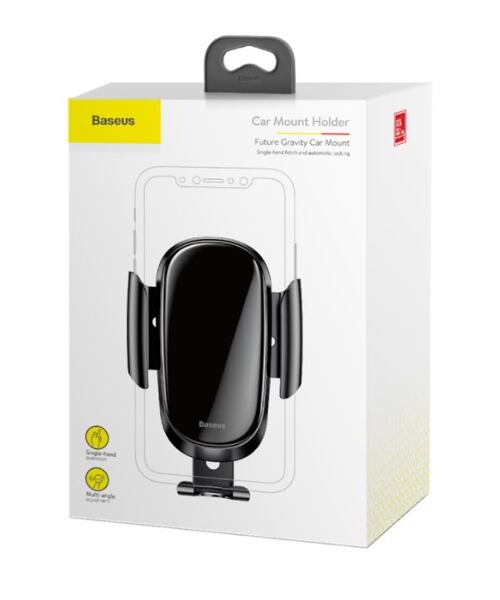 Baseus Univerzální držák do auta Future s upevněním do ventilační mřížky černý