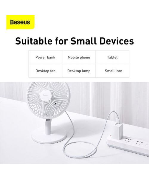Baseus CAMYS-02 Superior Fast Charging Datový Kabel MicroUSB 2A 1m White