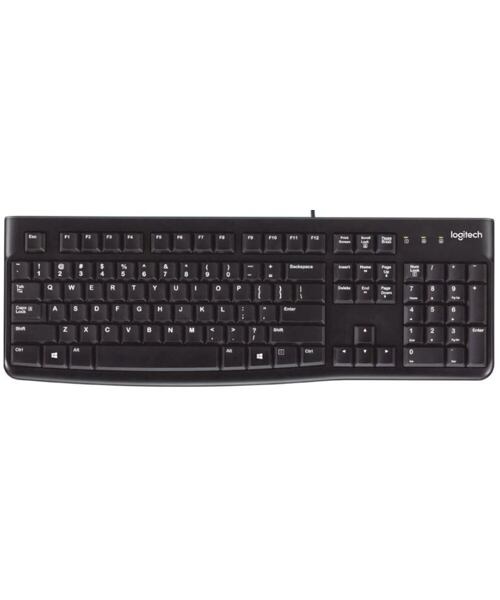 Logitech K120/Drátová USB/CZ-SK layout/Černá