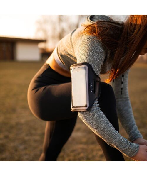 Sportovní pouzdro na ruku FIXED Armband, pro smartphony až 6.7", černý
