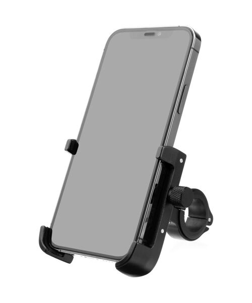 Hliníkový držák mobilního telefonu na kolo FIXED Bikee ALU 2 s otočnou hlavou, černý