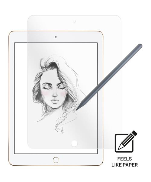 Ochranné tvrzené sklo FIXED PaperGlass Screen Protector pro Apple iPad 10,2" (2019/2020/2021), čiré