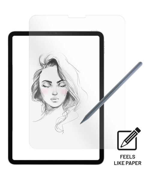 Ochranné tvrzené sklo FIXED PaperGlass Screen Protector pro Apple iPad Air (2020/2022), čiré
