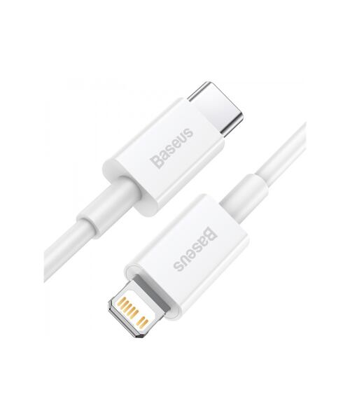 Baseus datový kabel Superior USB-C/Lightning 1m 20W bílý