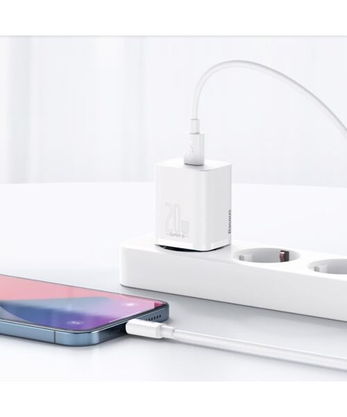 Baseus CCSUP-B02 Super Si Quick Nabíječka USB-C 20W White