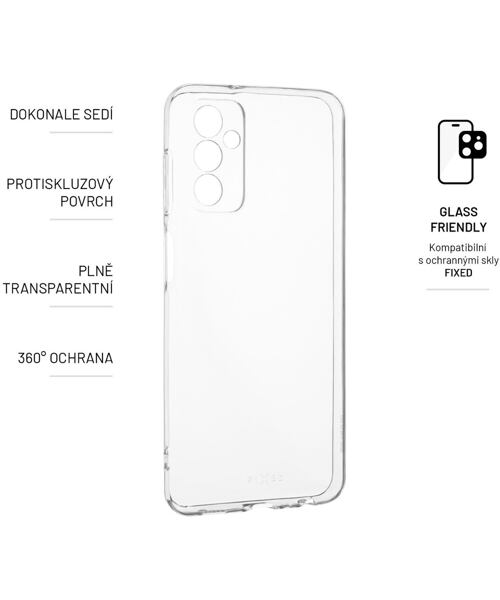 TPU gelový kryt FIXED Story pro Samsung Galaxy M13, čirý