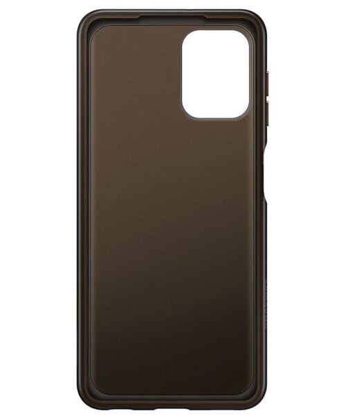 EF-QA225TBE Samsung Soft Clear Kryt pro Galaxy A22 LTE Black