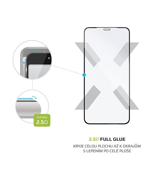 Ochranné tvrzené sklo FIXED Full-Cover pro Apple iPhone X/XS/11 Pro, černé
