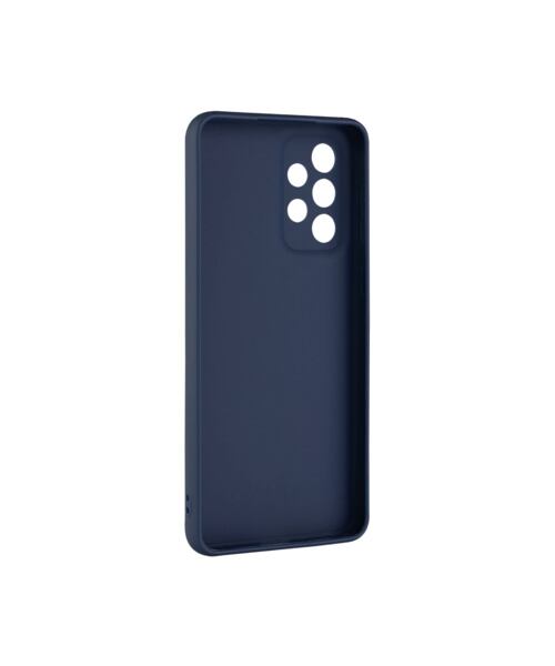 Zadní pogumovaný kryt FIXED Story pro Samsung Galaxy A33 5G, modrý