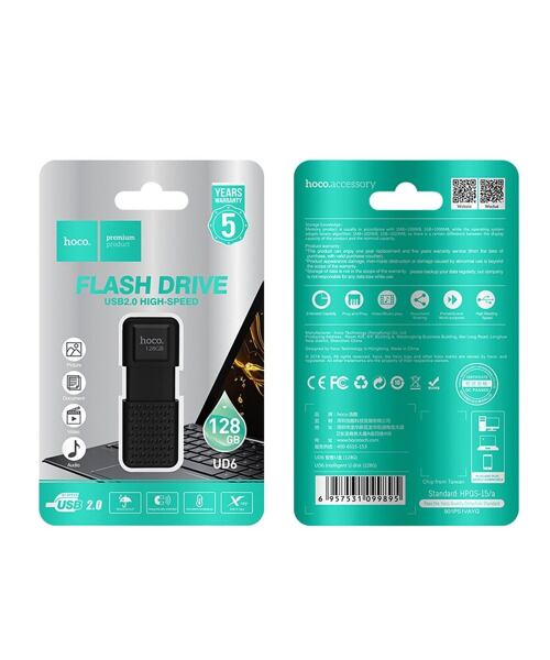 HOCO pendrive Inteligent UD6 128GB USB2.0