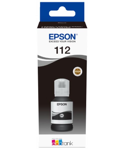 Epson 112 EcoTank Pigment Black ink bottle
