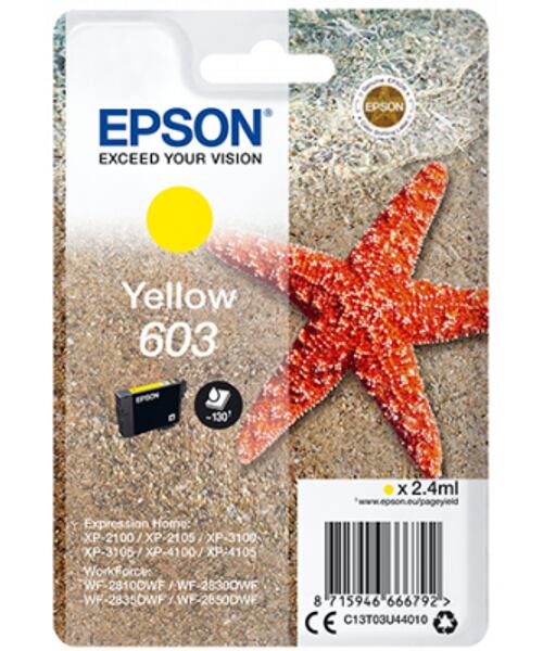 Epson singlepack, Yellow 603
