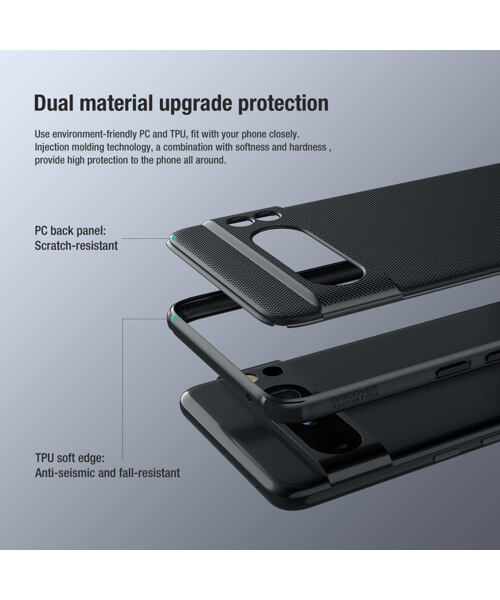 Nillkin Super Frosted PRO Zadní Kryt pro Google Pixel 8 Pro Black