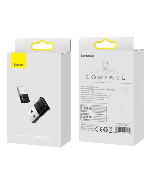 Baseus ZJBA000001 Bluetooth 5.0 Adaptér Black