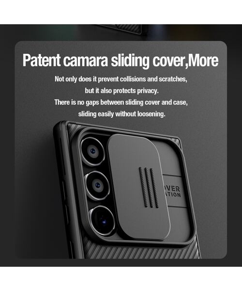 Nillkin CamShield PRO Zadní Kryt pro Samsung Galaxy S24 Ultra Black