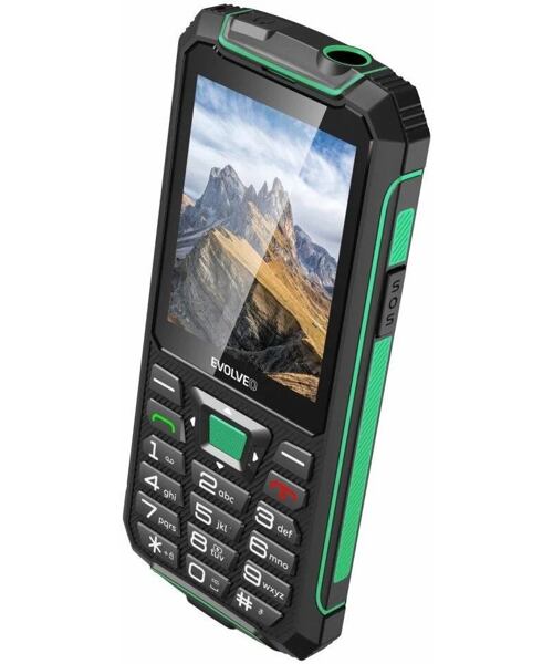 EVOLVEO StrongPhone W4 Black Green
