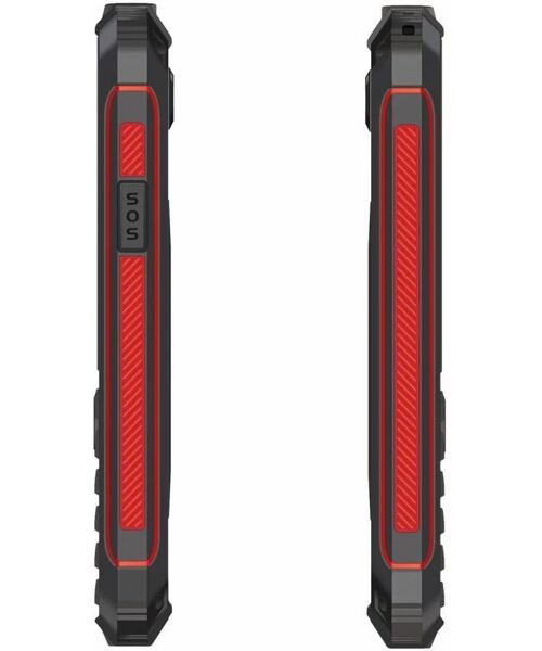 EVOLVEO StrongPhone W4 Black Red