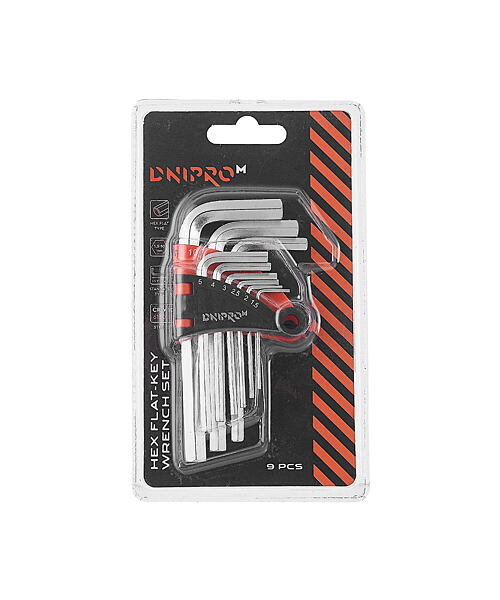 Sada šestihranných klíčů 9 ks. Dnipro-M