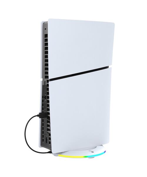 iPega P5S025S Vertikální Stojan s RGB pro PS5 Slim/PS5 Pro White