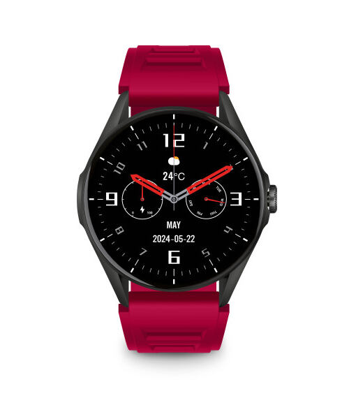 Chytré hodinky ALIGATOR Watch AMOLED, černé