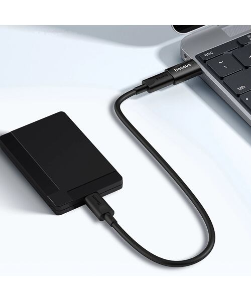Baseus Ingenuity Mini OTG Adaptér z USB-C na USB-A Black