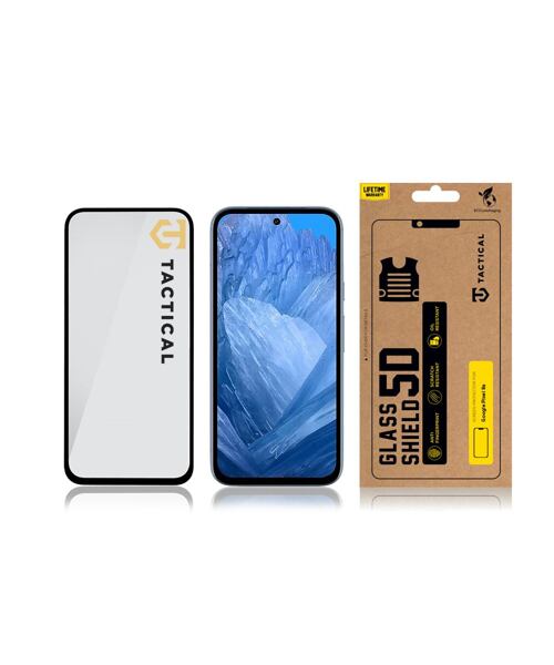 Tactical Glass Shield 5D sklo pro Google Pixel 8a Black