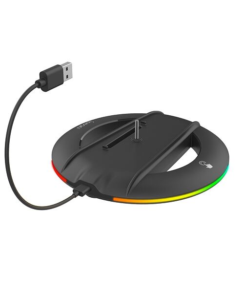 iPega P5S025S Vertikální Stojan s RGB pro PS5 Slim Black