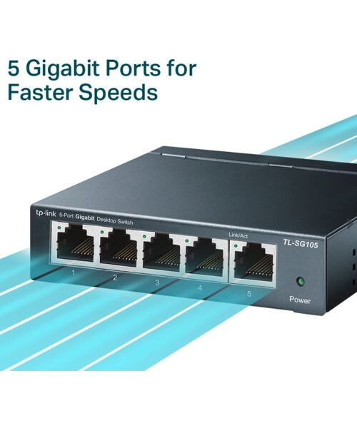 TP-Link TL-SG105 5x Gigabit Desktop Switch