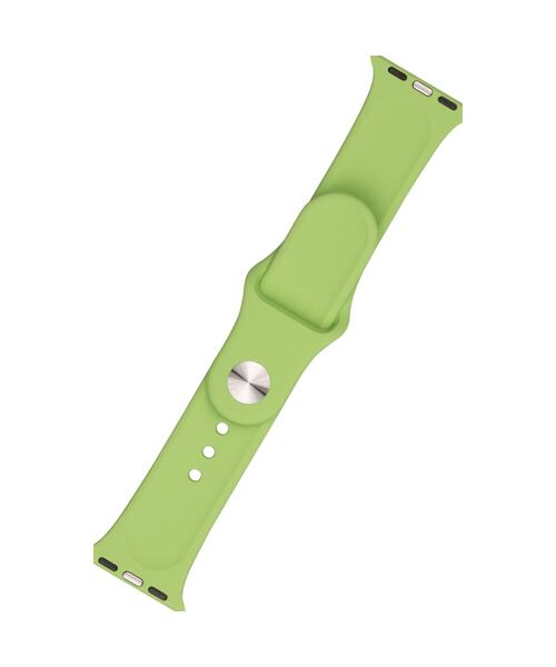 Set silikonových řemínků FIXED Silicone Strap pro Apple Watch 38/40/41mm, mentolový