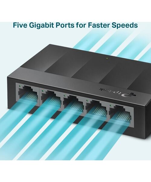 TP-Link LS1005G 5xGigabit Desktop Switch Fanless