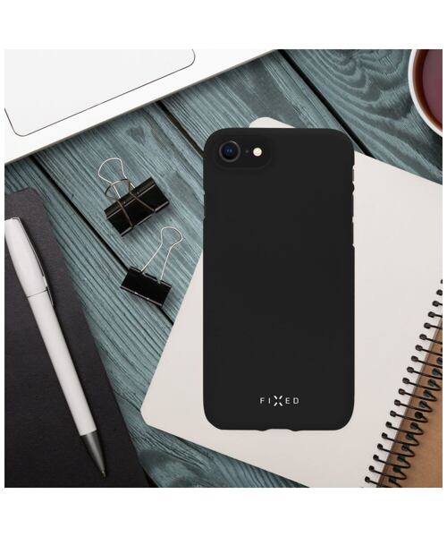 Zadní pogumovaný kryt FIXED Story pro Xiaomi Redmi Note 12 Pro+ 5G, černý