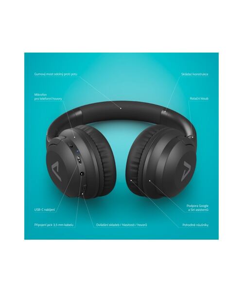 LAMAX Base2 náhlavní sluchátka