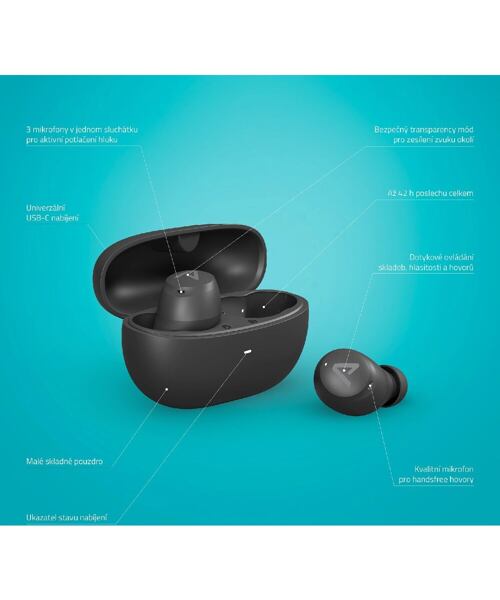 LAMAX Dots3 ANC - bezdrátová sluchátka