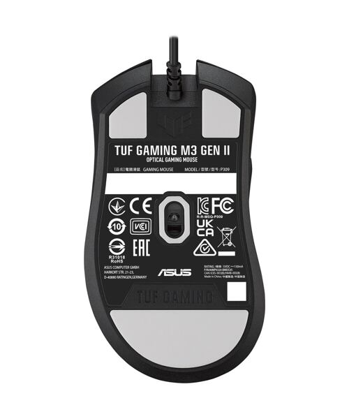 ASUS myš TUF GAMING M3 GEN II (P305), drátová, černá