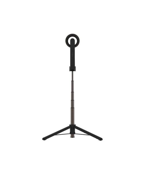 Selfie stick s tripodem FIXED MagSnap s podporou MagSafe a bezdrátovou spouští, černý