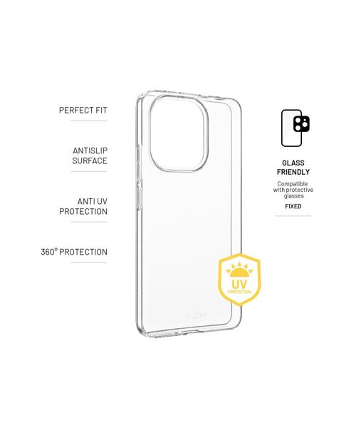TPU gelový kryt FIXED Story AntiUV pro Xiaomi Redmi Note 13, čirý