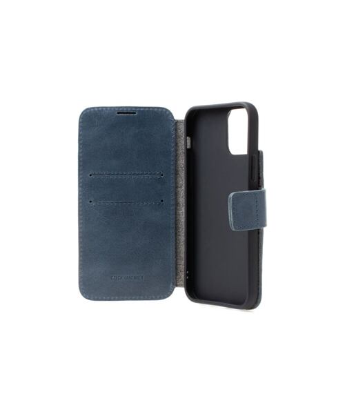 Kožené pouzdro typu kniha FIXED ProFit pro Samsung Galaxy S24+, modré