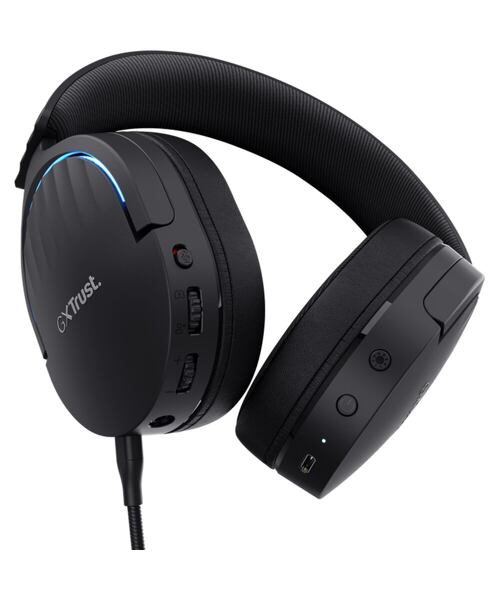 Trust Gaming GXT 491 Fayzo/7.1/Jack/Drát/BT-USB/Bezdrát/Černá