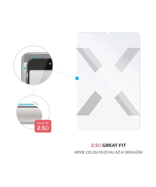 Ochranné tvrzené sklo FIXED pro Apple iPad Air 11" (2024/2025), čiré