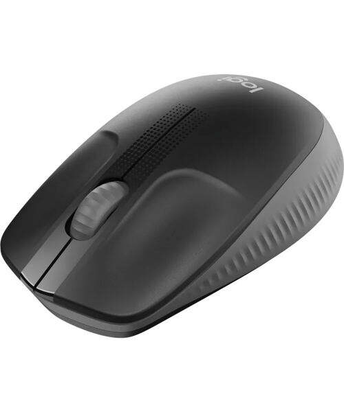 Logitech M190/Kancelářská/Optická/1 000 DPI/Bezdrátová USB/Černá