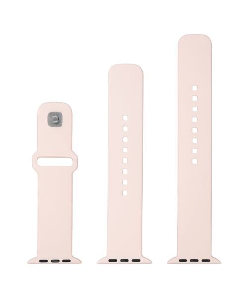 Set silikonových řemínků FIXED Silicone Sporty Strap pro Apple Watch 38/40/41mm, růžový
