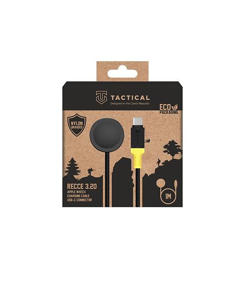 Tactical Recce 3:20 kabel pro Apple Watch Black/Yellow