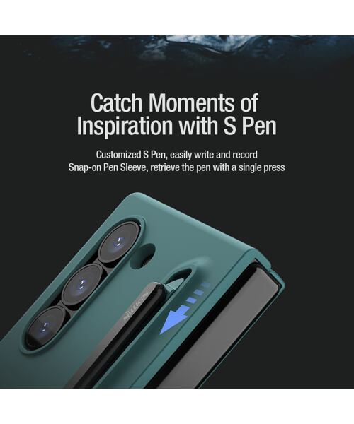 Nillkin Flex Pure Fold S Pen Kryt pro Samsung Galaxy Z Fold 6 Black