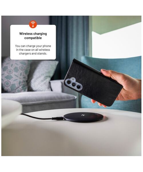 Pouzdro typu kniha FIXED Opus pro Apple iPhone 16 Pro Max, černé