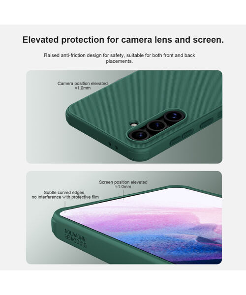 Nillkin Super Frosted PRO Magnetic Zadní Kryt pro Samsung Galaxy S24 FE Black