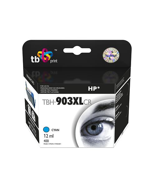 Ink. kazeta TB kompat. s HP OJ 6950, Cyan, ref